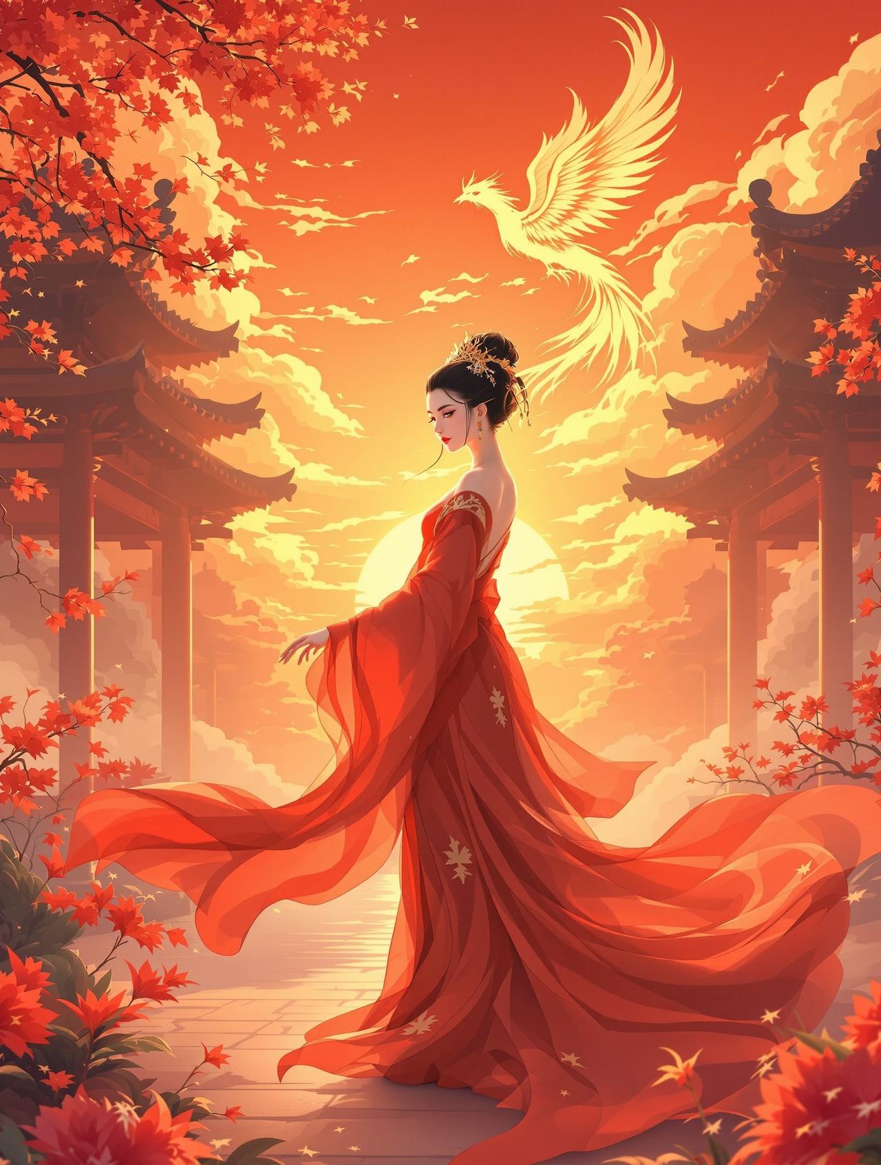 凤凰涅槃之绝世女帝 - Al漫剧大全热门玄幻修仙动漫短剧
