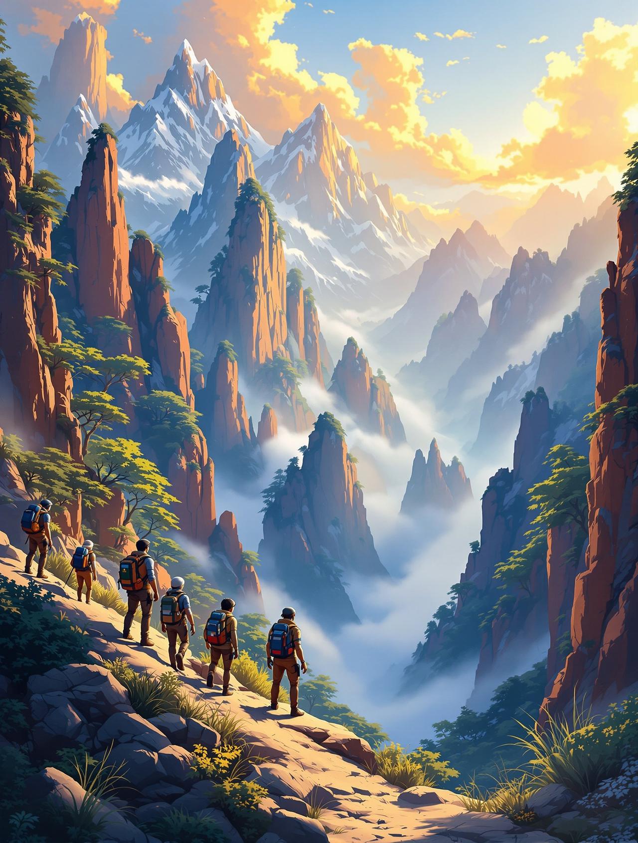 《龙行天下》户外探险系列 - Al漫剧大全电商短剧 《龙行天下》户外探险系列 - Al漫剧大全电商短剧